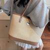 Casual Large-capacity Tote Bag 2025 New Versatile Shoulder Bag Korean Version of Premium Woven Bucket Armpit Bag