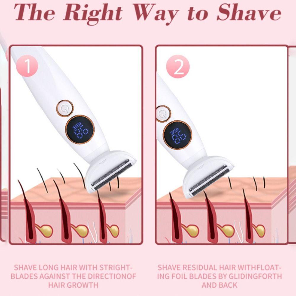 Портативная женская бритва 5 в 1 Триммер для тела Инструмент для стрижки волос Личная гигиена