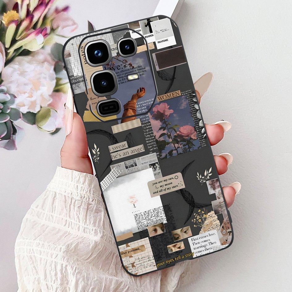 For Infinix Note 50 Pro 4G Case X6855 Coque Cute Panda Astronaut Cat Soft Silicone Cover For Infinix Note 50 Note50 X6858 Bumper