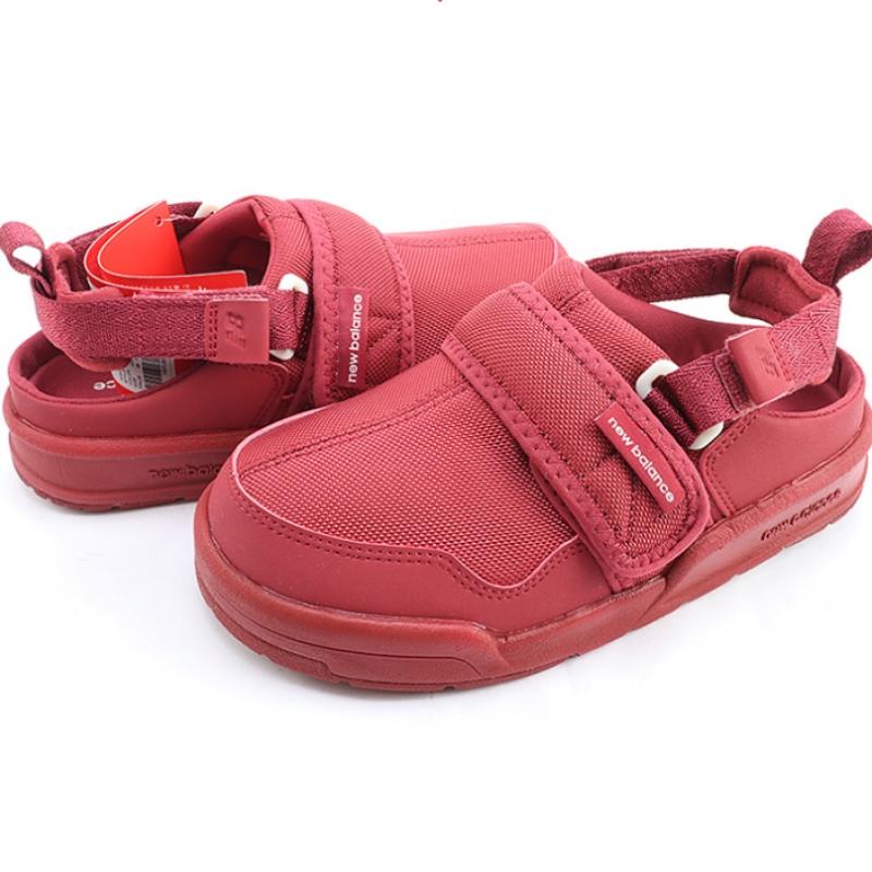 New Balance Сандалии Crv Mule бордового цвета