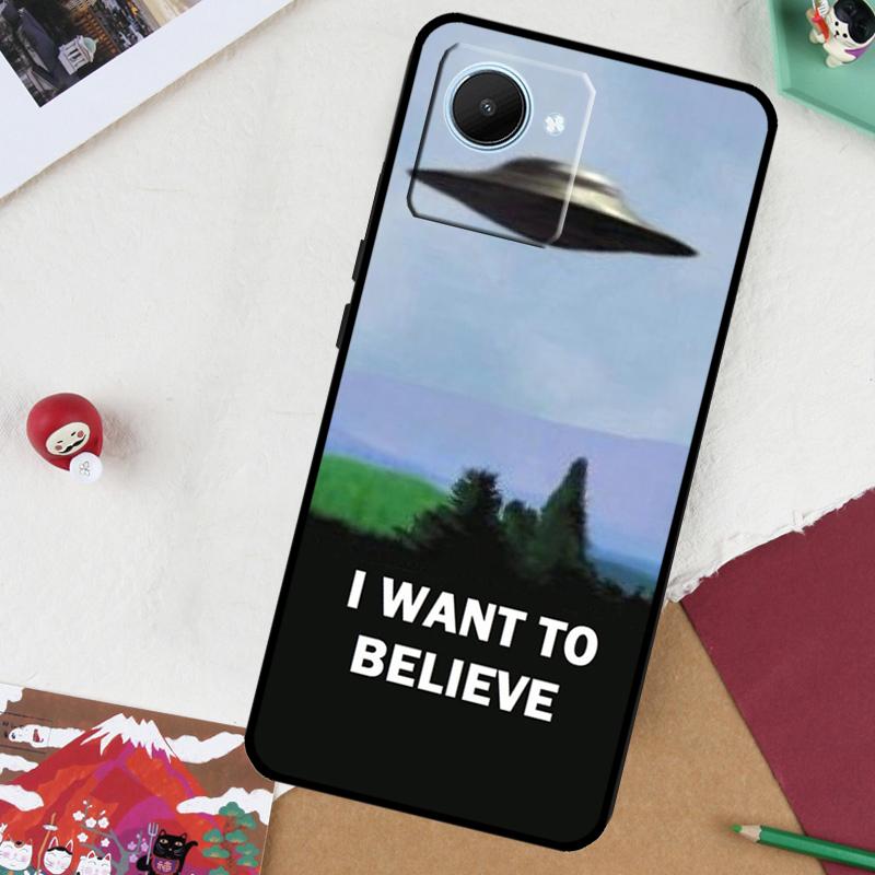 Я хочу верить Чехол для For Realme GT7 Pro GT 6T 5 6 C67 C75 C61 C55 C53 C51 C21Y C25S 10 11 12 13 14 Pro Plus