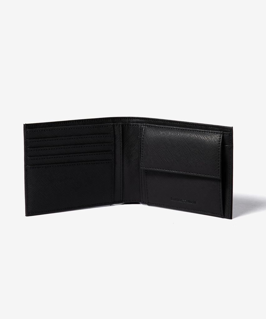 Кошелек Y4R165 Y138E ASV COINPOCKET WALLET [Emporio Armani] Складывающийся пополам Мужской ЧЕРНЫЙ/Черный [Б/у]