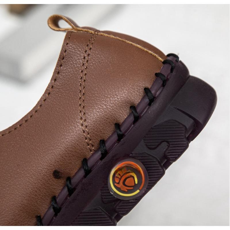 Сшитые вручную большие студенческие туфли, женские туфли для мам на плоской подошве, туфли-лодочки, повседневная обувь