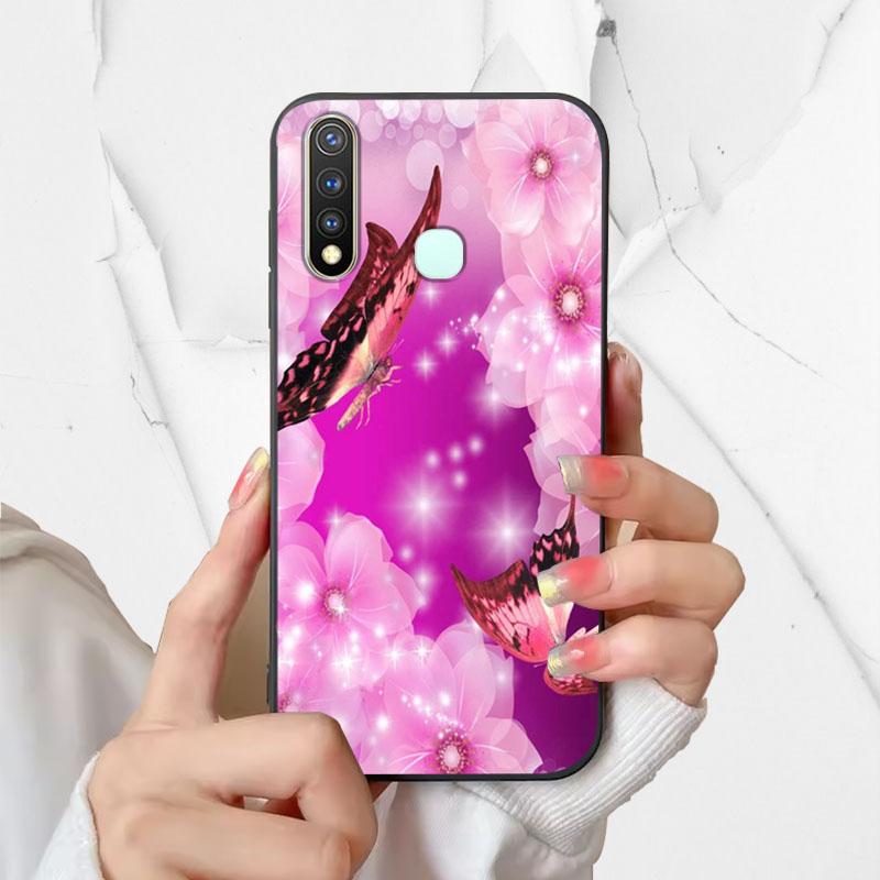 Чехол Для Vivo Y19 Y 19 Чехол Силиконовый Мягкий ТПУ Чехол Для Телефона Для Vivo Y19 1915 VIVOY19 Funda Capa Модный Ударопрочный Корпус Coque