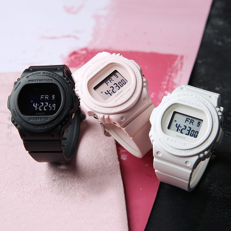 Casio Женские часы BABY-G Серые BGD-570-7PR BGD-570-7PR