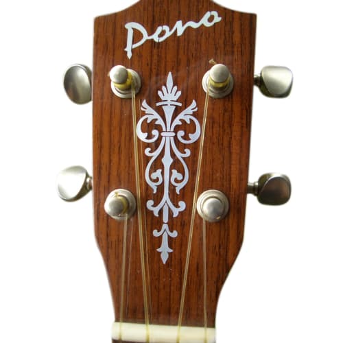 Jockomo Small Torch Set - Customizable Inlay Stickers for Ukulele or Guitar Headstock