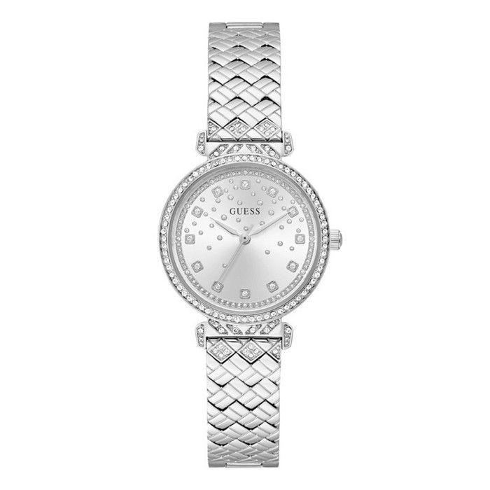 Montre - GUESS - GW0763L1 - Acier Inoxydable - Zircons - Cadran Gris