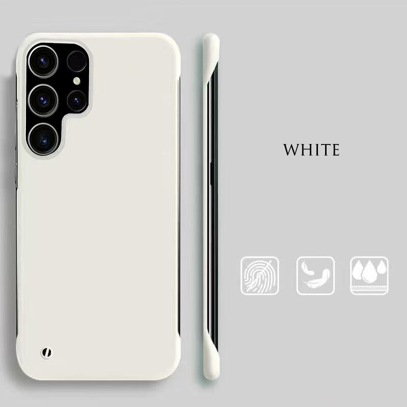 INS Простой однотонный чехол для Samsung Galaxy S21 S20 Ultra Plus FE Note 20, матовый чехол из прочного ПК с защитой от отпечатков пальцев