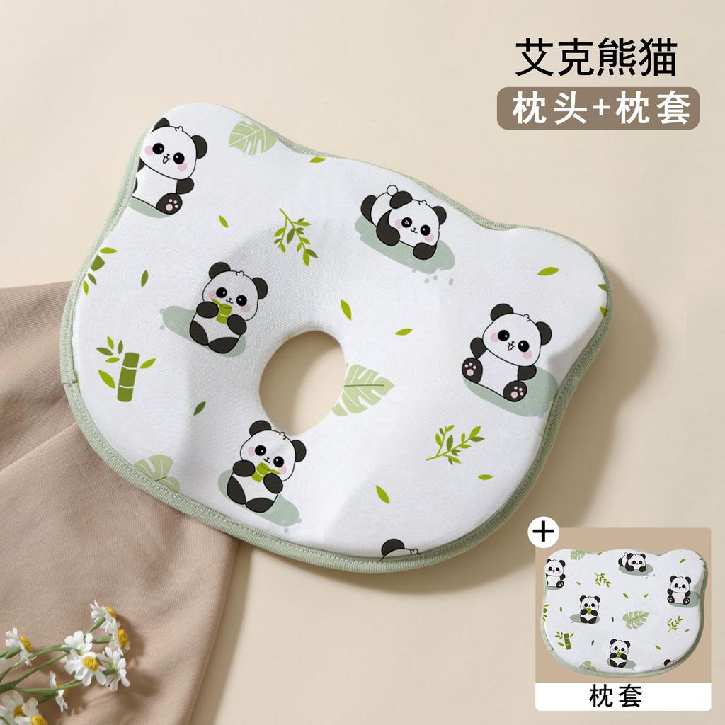 Baby Styling Pillow, Newborn Correction of Head Shape, Baby Anti Deviation Head from 0 To 6 Months, Universal Breathable Headrest for All Seasons