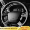 Car Steering Wheel Cover  Leather For Ford Taurus 2015 2016 2017 2018  Steering Wheel Braid Car Accessory