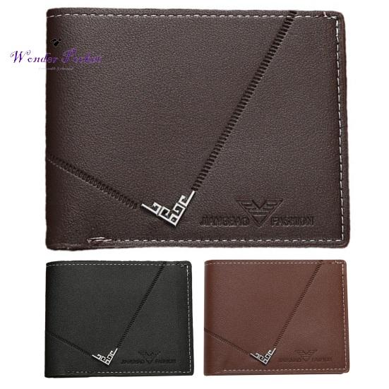 Мужской кошелек из искусственной кожи, однотонный, винтажный, большой емкости, с несколькими карманами, портативный, складной, кошелек для хранения монет, сексуальная одежда для взрослых