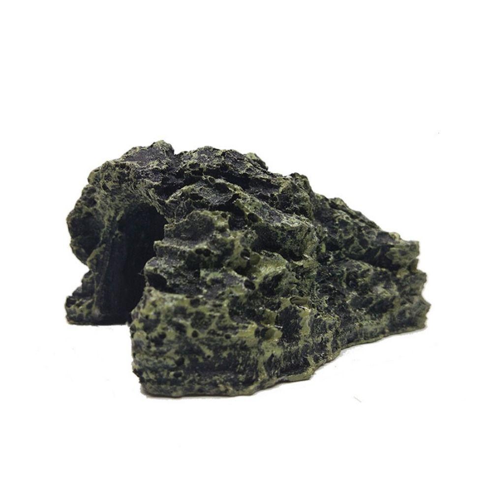 Каменная форма пещера для укрытия рыб Искусственная смола Черепаха Убежище Дом Черепаха Пещера Черепахи