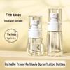 Portable Ultra-Fine Mist Spray Bottle for Travel - Small, Thickened Design for Facial Hydration