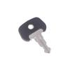 2Pcs 702 Black Keys Ignition Keys Forklift 28520490 Ignition Key Power Start Key Manual Electric Forklift Accessories
