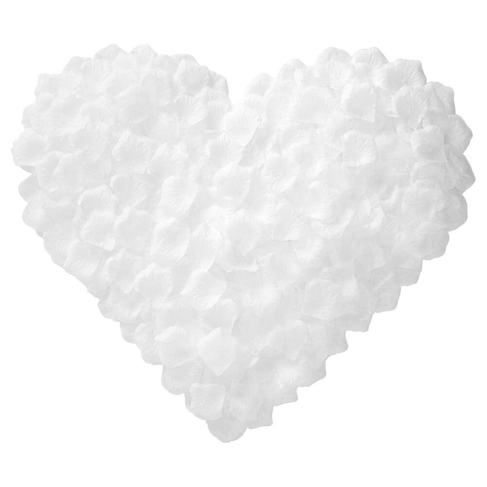 100/200/500/1000Pcs Artificial Rose Petals Artificial Flower Silk Petals for Valentine Day Wedding Flower Decoration
