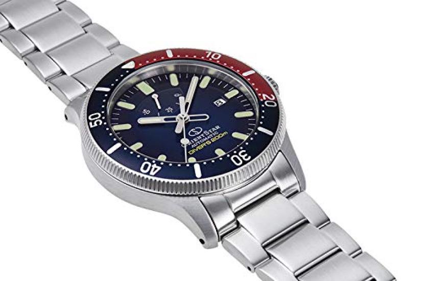 Orient Часы Orient Star Sports Diver Наручные, Водонепроницаемость 200м (Соответствует ИСО), с силиконовым ремешком, 50-часовой запас хода, RK-AU0306L, Мужские