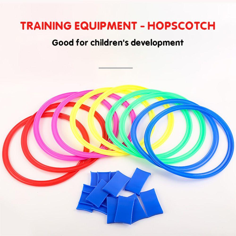 Sale Indoor Carnival Game Outdoor Sensory Play Kids Sports Hopscotch Outdoor Toys Jump Circle Ring