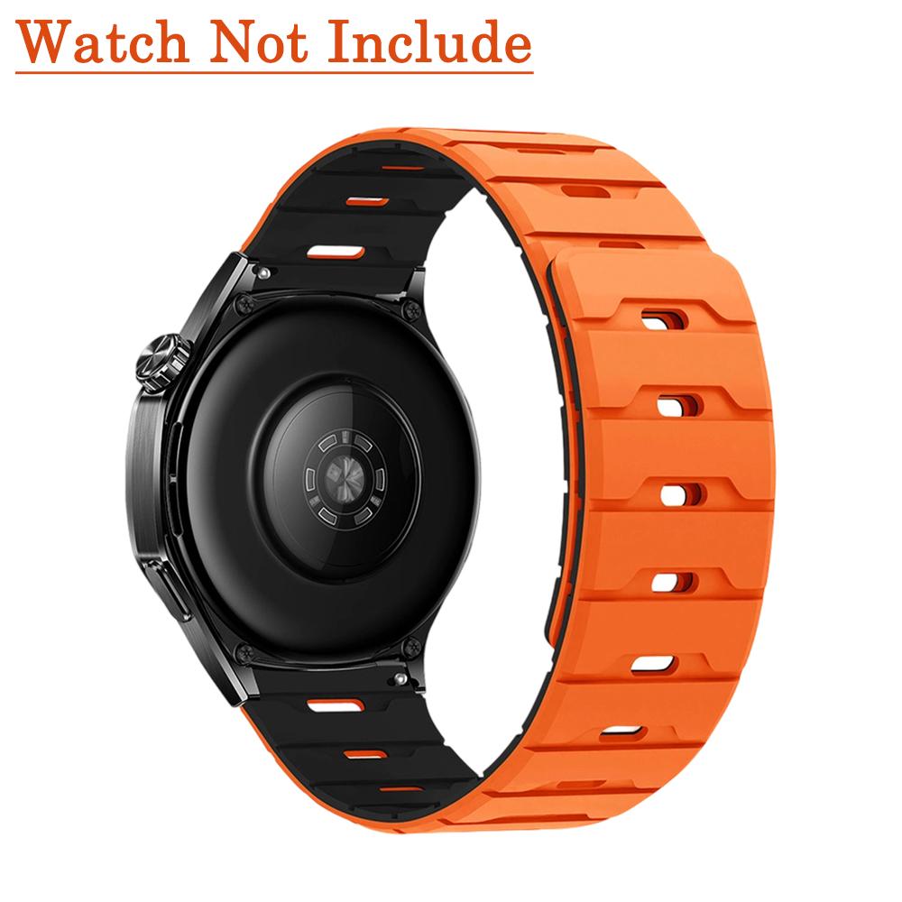 18мм 20мм 22мм Силиконовый ремешок для Huawei Watch GT6 GT5 6Pro GT4 46мм Магнитный ремешок для Samsung Galaxy Watch 7 6 5 4 Classic 5Pro