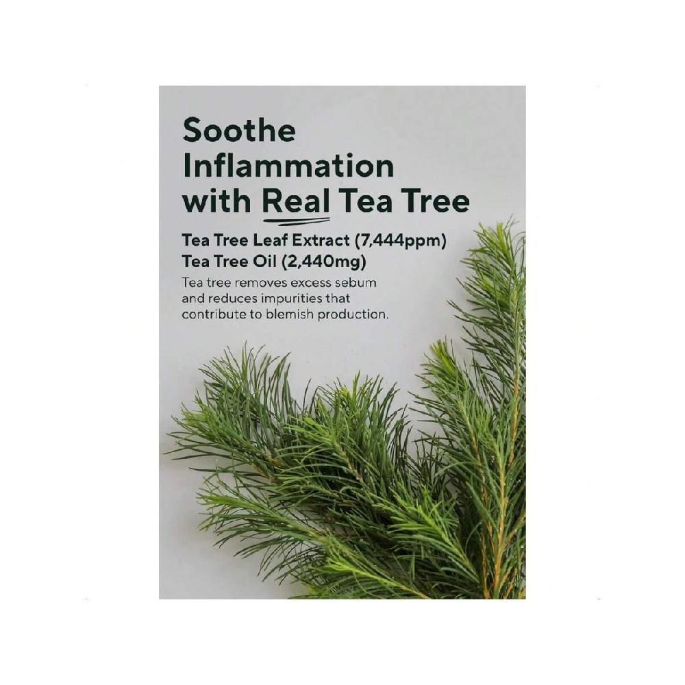 Aromatica Tea Tree Balancing Foaming Cleanser 180g Vegan Double Cleanser Face Wash For Oily Skin, EWG Verified