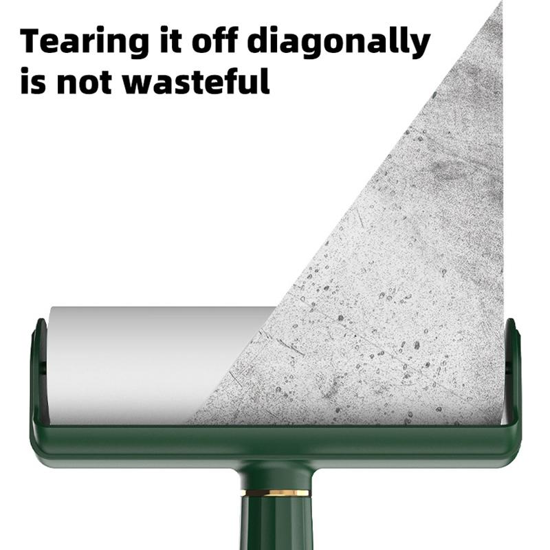 Устройство для прилипания волос Портативное бытовое устройство для удаления шерсти и комков из рулонной бумаги барабанного типа Разрывное расширяющееся устройство для прилипания шерсти домашних животных