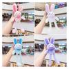 Adorable Rabbit Plush Keychain With Pullout Ears And Legs