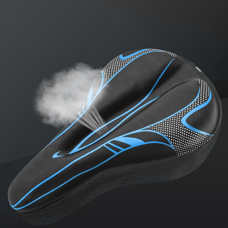 Велосипедное сиденье, силиконовый 3D-гелевый чехол на седло для горного велосипеда, мягкая мягкая подушка, дышащий чехол для подушки