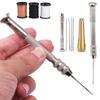9 pcs/set Straight Hook Shoe Thread Repair Tool Hand Quilting Needles  Leather Repair Sewing Tool