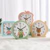 Candy Color Cartoon Alarm Clock Student Dormitory Small Alarm Clock Cartoon Clock Face Bedside Clock Gift Clock Mute Scan G59