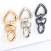 2pcs Heart Keychain, Heart Clips for Keys, Snap Hook Keychain Clip for Card Holders Keychains