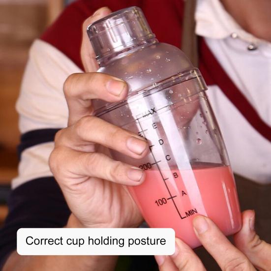 Герметичный шейкер для ПК с весами, миксер для напитков для бармена, кухонные гаджеты