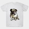 T Shirt Women Bulldog Harajuku Print Kawaii Tshirt Summer Short Sleeve Female T-Shirt Top Tee