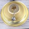 Рождественский колокольчик с деревянной ручкой Jingle Bells Clear Tone Handbell для Санта-Клауса