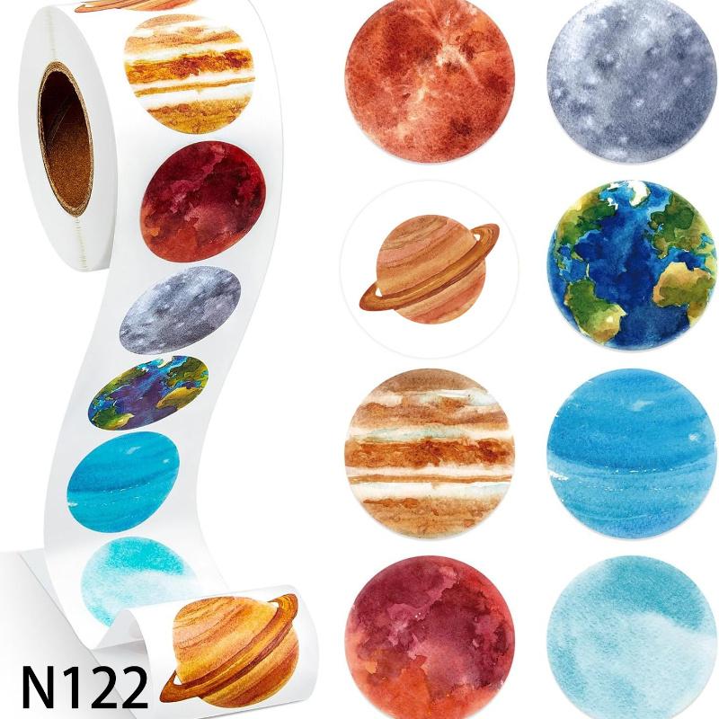 500 шт./рулон Наклейки с героями мультфильмов Наклейки с наградами для учителей Милые наклейки с животными Школьные принадлежности Поощрительные наклейки в рулоне