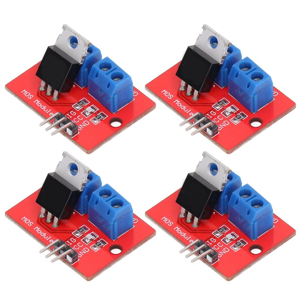 Комплект из 4 шт. Модуль драйвера MOS Драйверная плата Набор аксессуаров для Raspberry Pi 0?24V