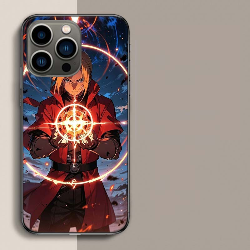 Чехол для телефона F-Fullmetal A-Alchemist_ Brotherhood для iPhone 17 Air 15 Pro 14 Plus 16 Pro Max 17E 16E 12 13 Mini 11 Cover C