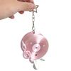 Music Note Decor CD Record Shape Keychain Plastic Data Cable Organizer  for Women Girls