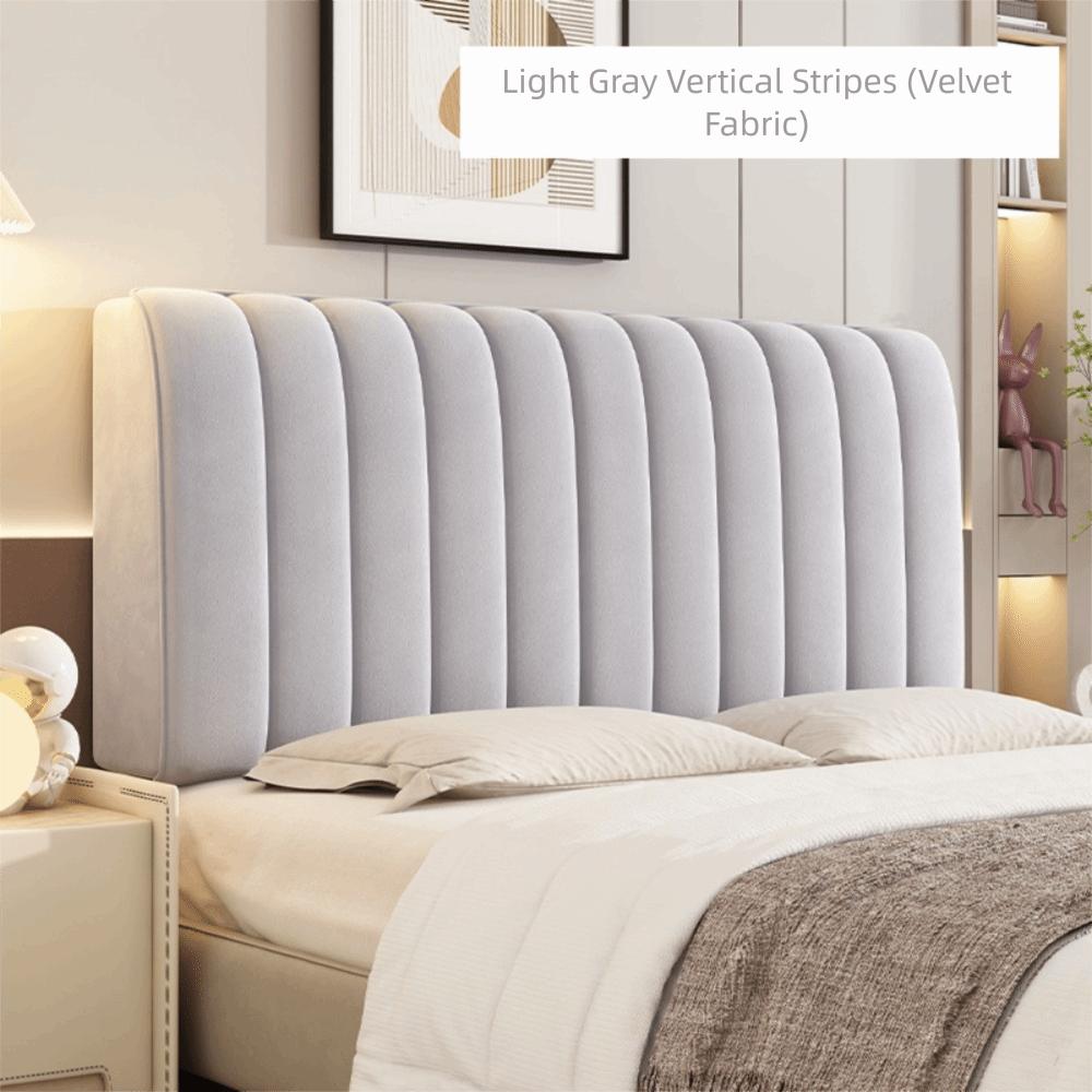 Простой стиль однотонное изголовье бархатная текстура моющийся чехол для изголовья чехол для изголовья дом