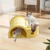 Cardboard Cat House Tunnel Comfortable Pet Supplies Decoration Cats Scratcher Scratching