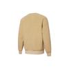 Puma Retro Crewneck Sweatshirt With Contrast Pocket And Faux Shearling Men Tops Khaki 534814-12