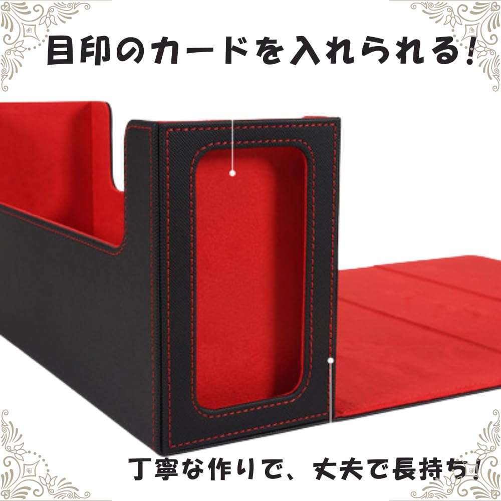 G Великолепная коробка для хранения PSA Appraisal Size с окошком для сортировки, вмещает около 35 коллекционных карточек или больше, PU кожаная карточная игра TCG с одним футляром