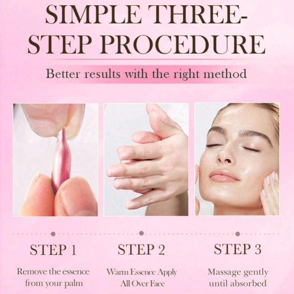 Набор из 90 капсул VE Rejuvenating Moisturizing Essence для лица - глубоко омолаживающие и восстанавливающие, долговременное увлажнение и увлажнение