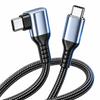 PD3.1 USB4 Cable 40Gbps Type-C Charging Cable Reinforced SR Tail USB-C Data Cord  External Display