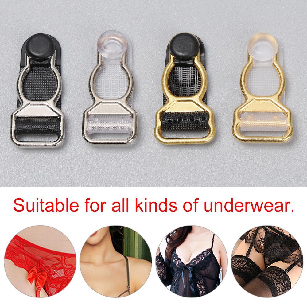 Corset Leg Garter Hosiery Stocking Grips Belt Clip Hooks Alloy Sock Clips Suspender Ends Buckles