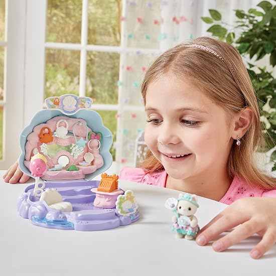 EPOCH Sylvanian Families Amusement Park Shop [Dreamy Princess Mermaid Shop] Co-78 ST Mark Certified 