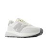 New Balance 370 Удобные Модные Легкие Кроссовки Средней Высоты Унисекс Беговые Кроссовки Серый Белый U370AA