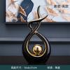 Nordic Light Luxury White Gold Gold Blue Morning Song Decoration Home Living Wine Cabinet TV Cabinet Model Room Decoration