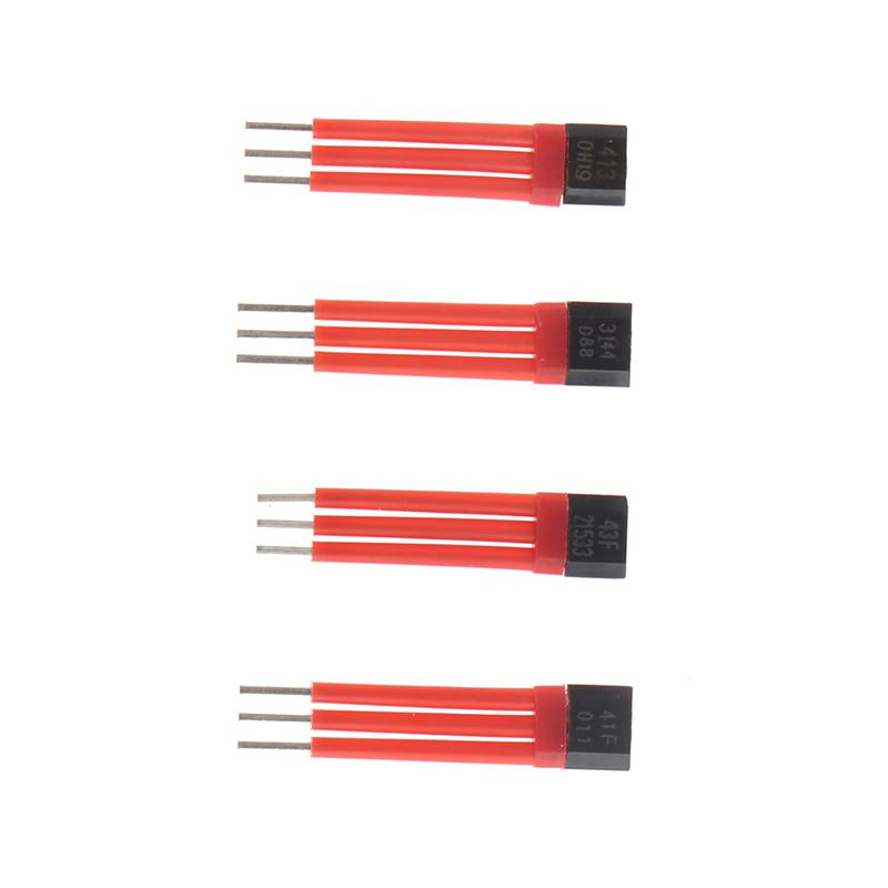 10PCS ElectrocarMotor Hall Effect Sensor 3144 41F 43F 413with High TemperatureInsulation Sleeve 13A A44E Switch forMotor Contro