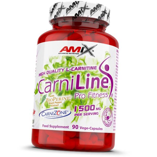 Карнитин тартрат с биоперином, CarniLine, Amix Nutrition 90вегкапс (02135011)