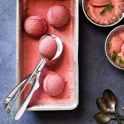 Ice cream scoop, ice cream scooper, stainless steel ice cream scoop, ice cream spoon, stainless steel material, ice cream scoop, ice cream scoop, ice