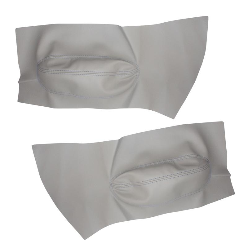 2Pcs Grey Front Left Right Door Panel Armrest Cover Fit for Volkswagen Beetle 1998-2003 2004 2005 2006 2007 2008 2009 2010 New
